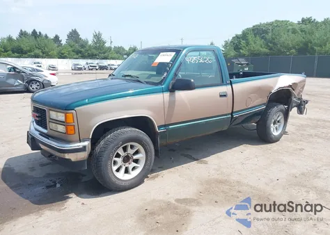 1995 GMC Sierra K1500 из США, поврежденный, VIN 1GTEK14HXSZ549788